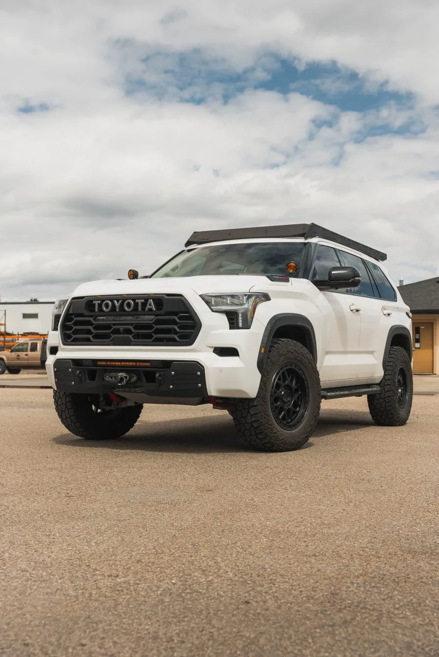 Toyota Sequoia Roof Rack Prinsu Toyota Sequoia Roof Rack 2023-2026