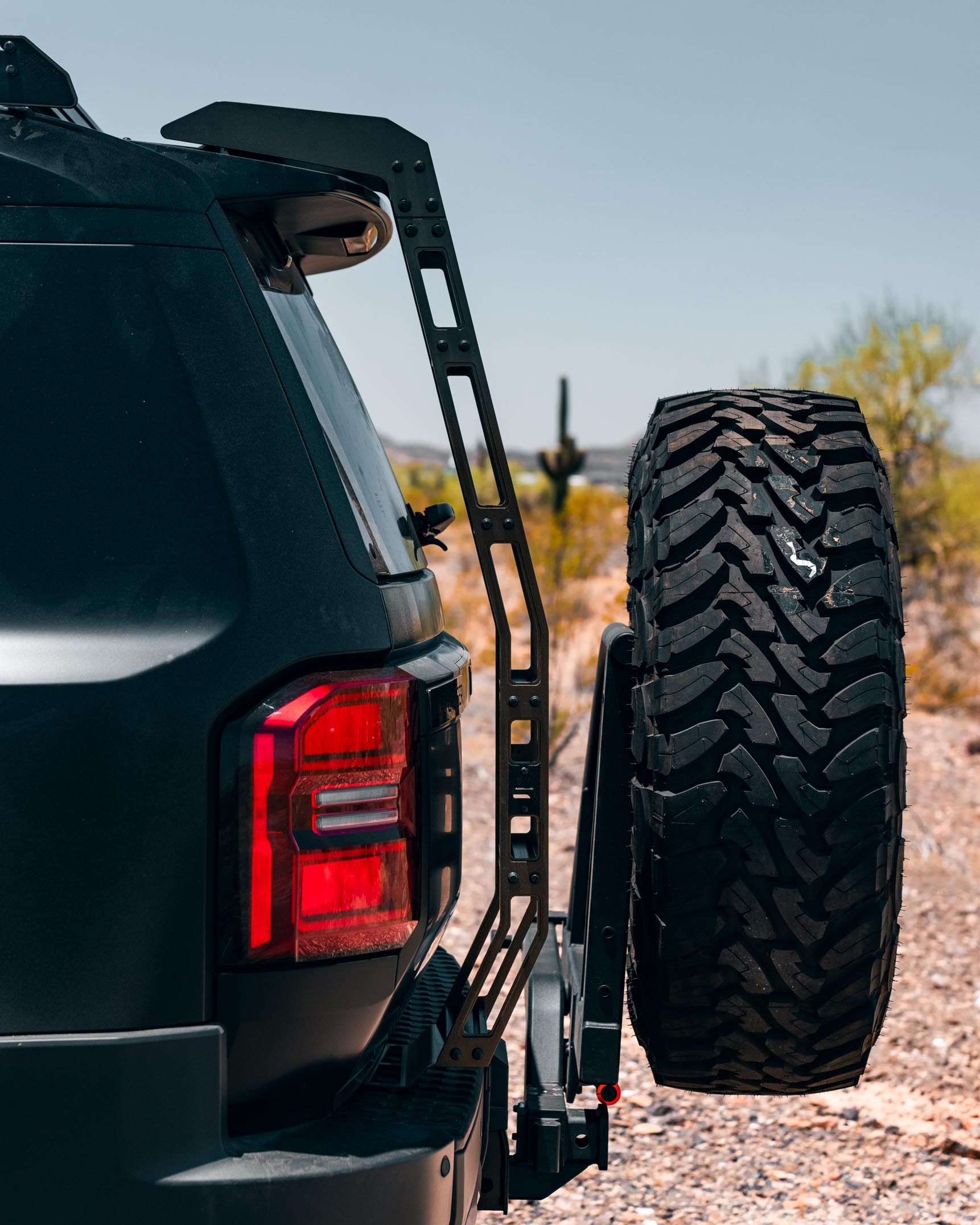 Westcott Designs Full Length Rear Hatch Ladder - 2024-2026 Toyota Westcott Designs Full Length Rear Hatch Ladder - 2024-2026 Toyota