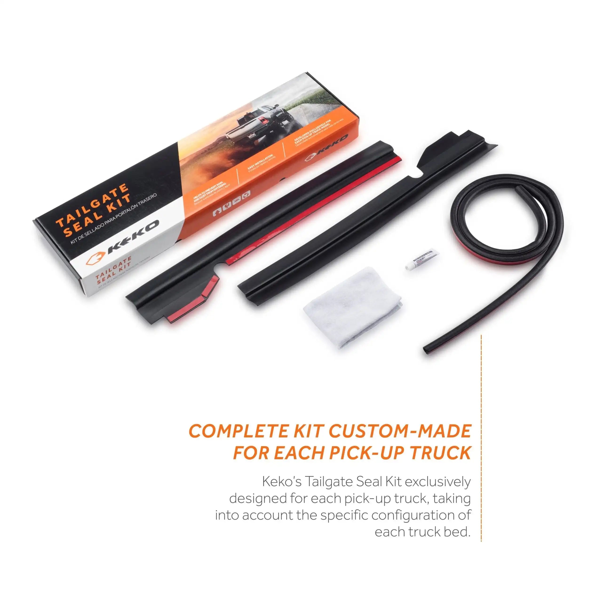 2014-2021 Toyota Tundra Tailgate Seal Kit