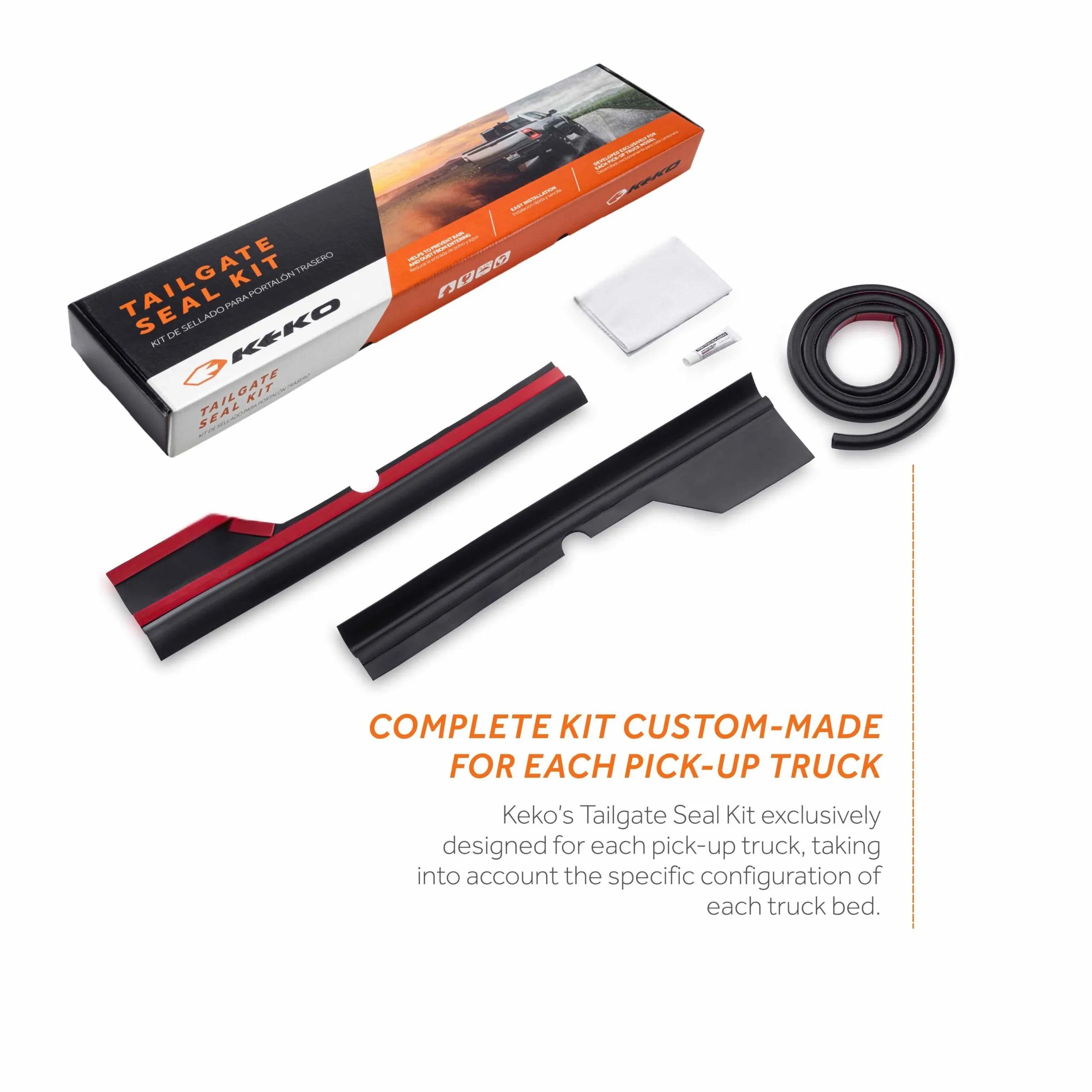 2016-2023 Toyota Tacoma Tailgate Seal Kit