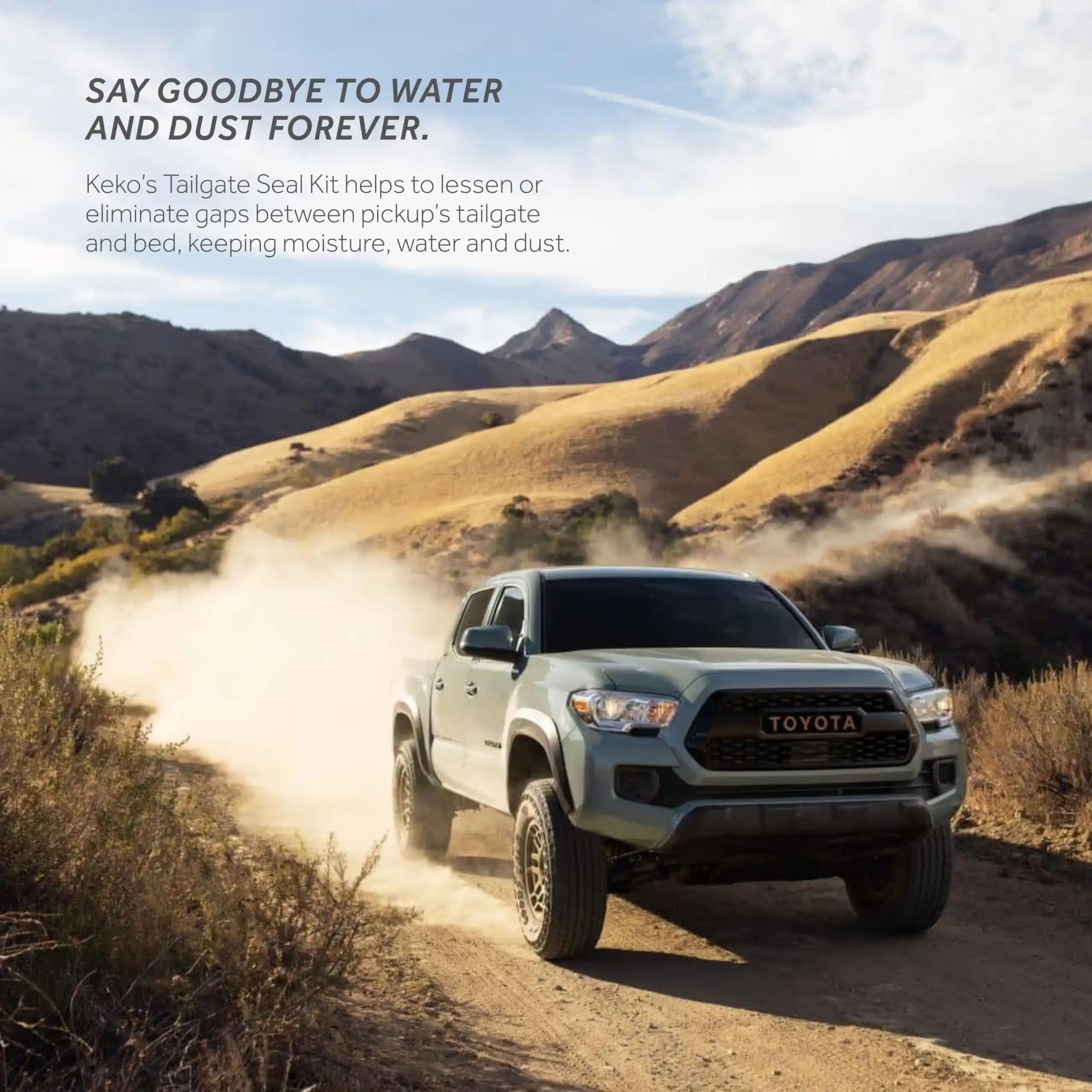 2016-2023 Toyota Tacoma Tailgate Seal Kit