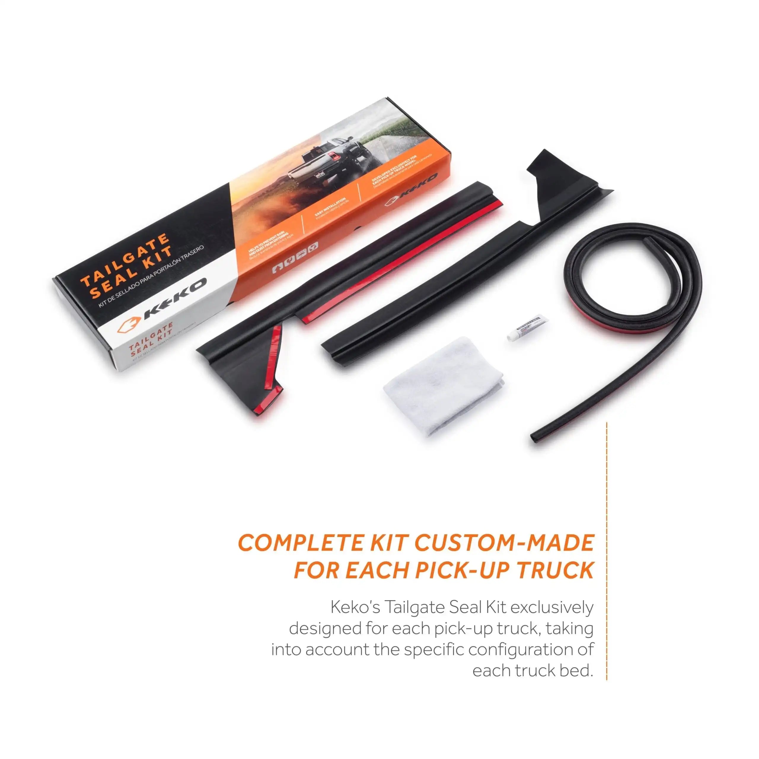 2024-2026 Toyota Tacoma Tailgate Seal Kit