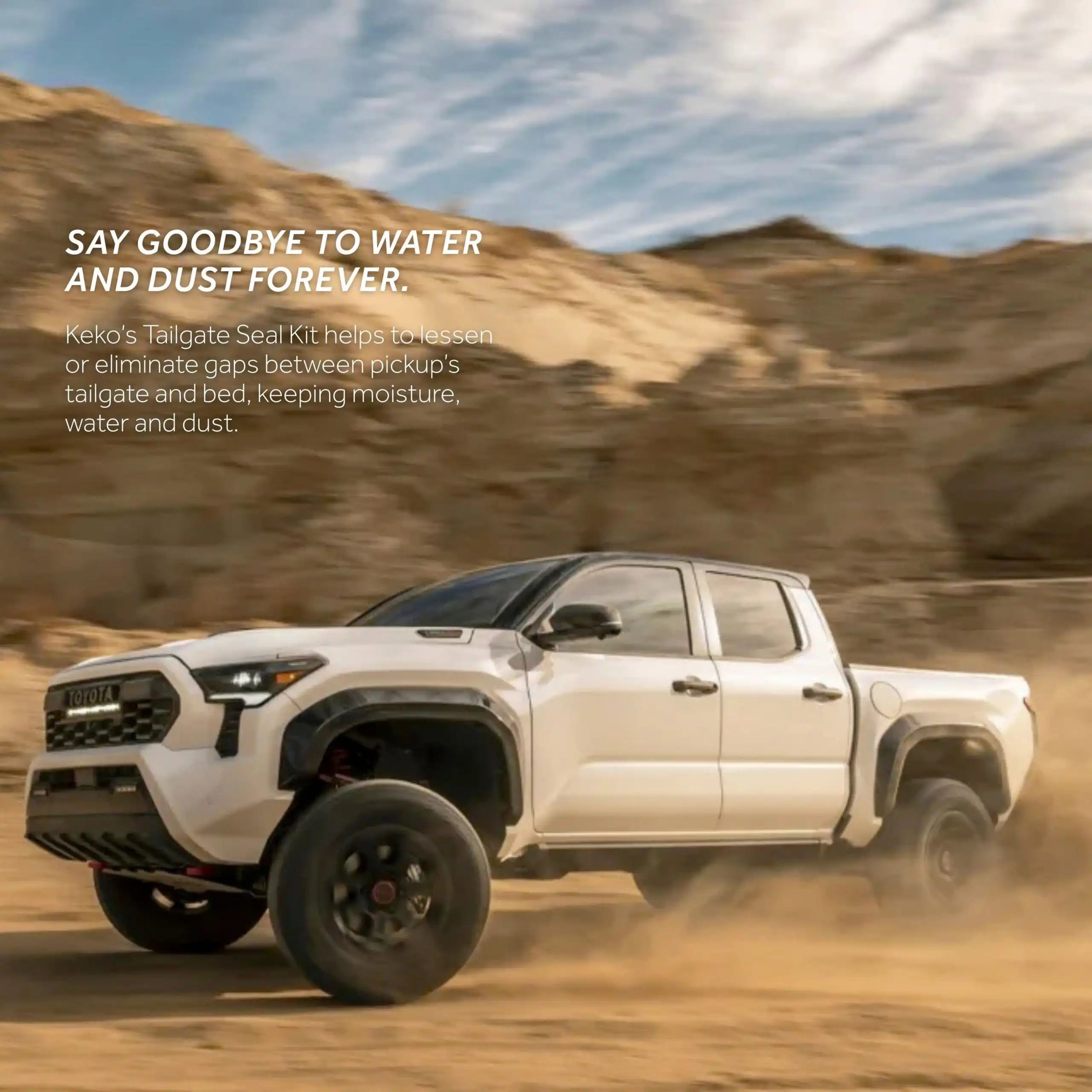 2024-2026 Toyota Tacoma Tailgate Seal Kit