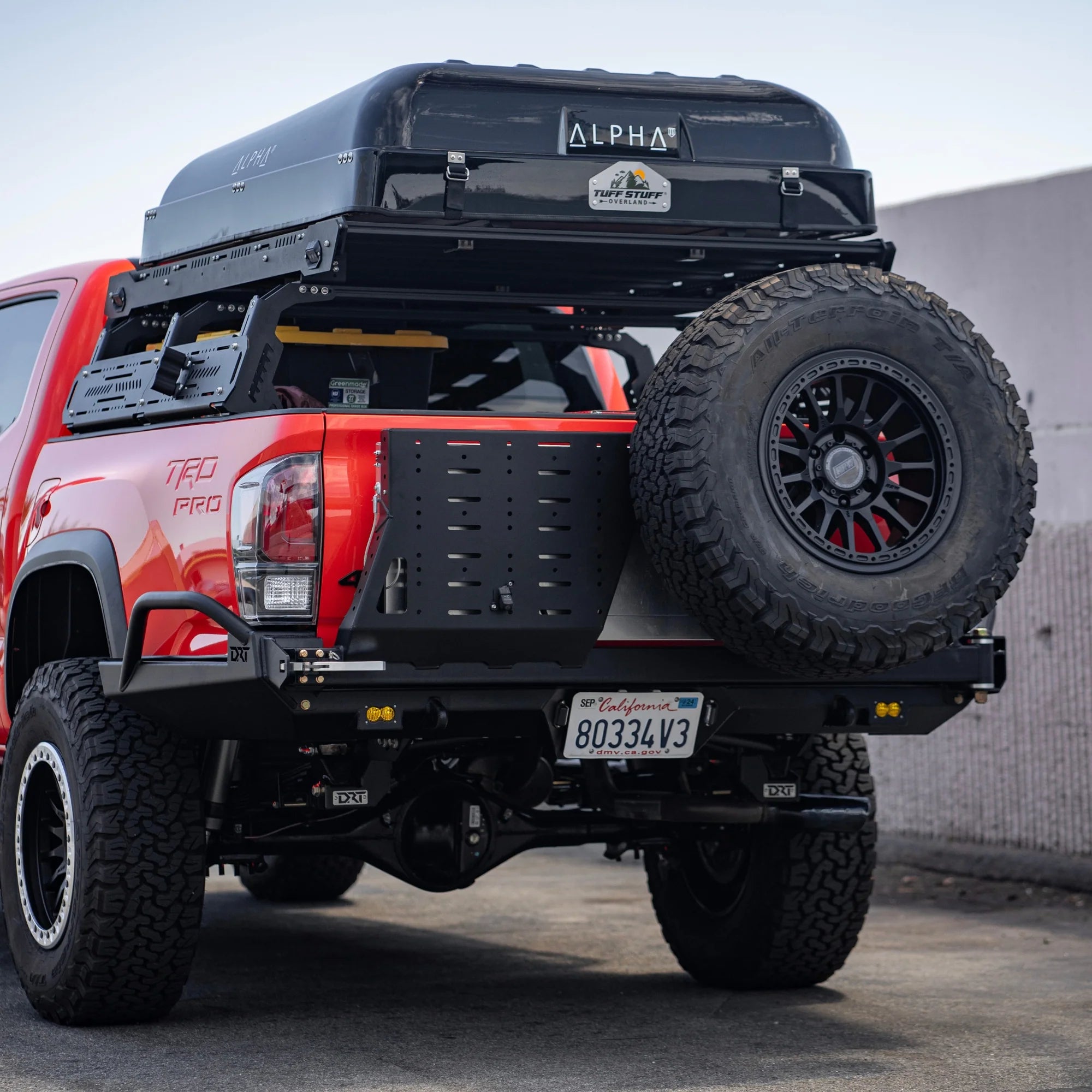 DRT Fabrication 2016-2023 Tacoma High Clearance Rear Bumper