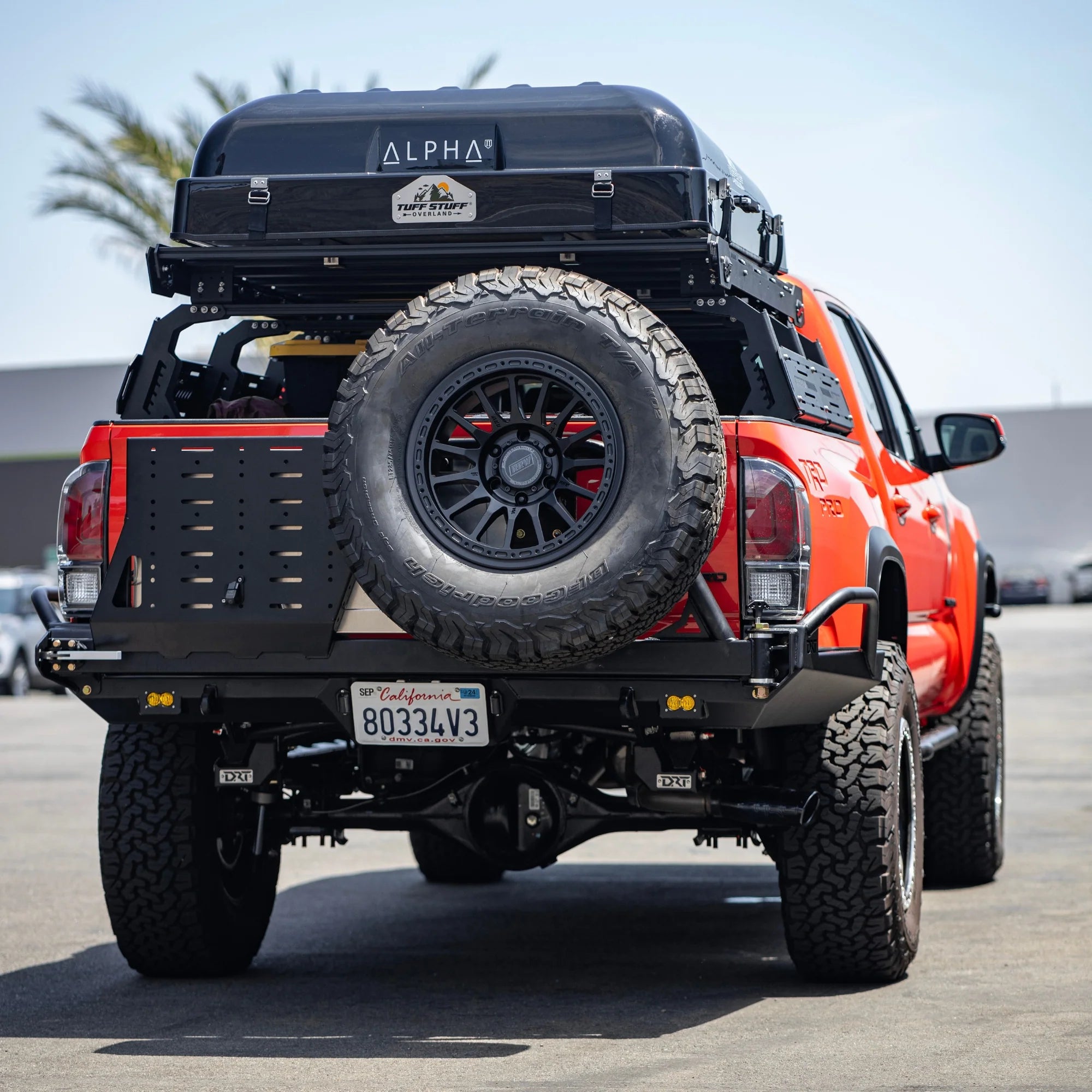 DRT Fabrication 2016-2023 Tacoma High Clearance Rear Bumper