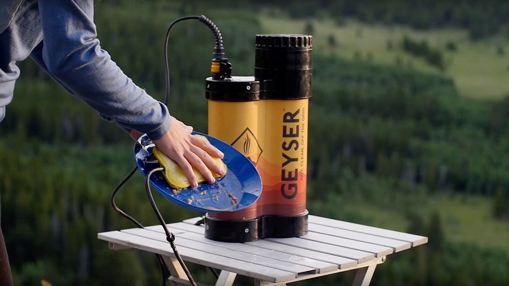 Geyser System - Portable Camping Shower