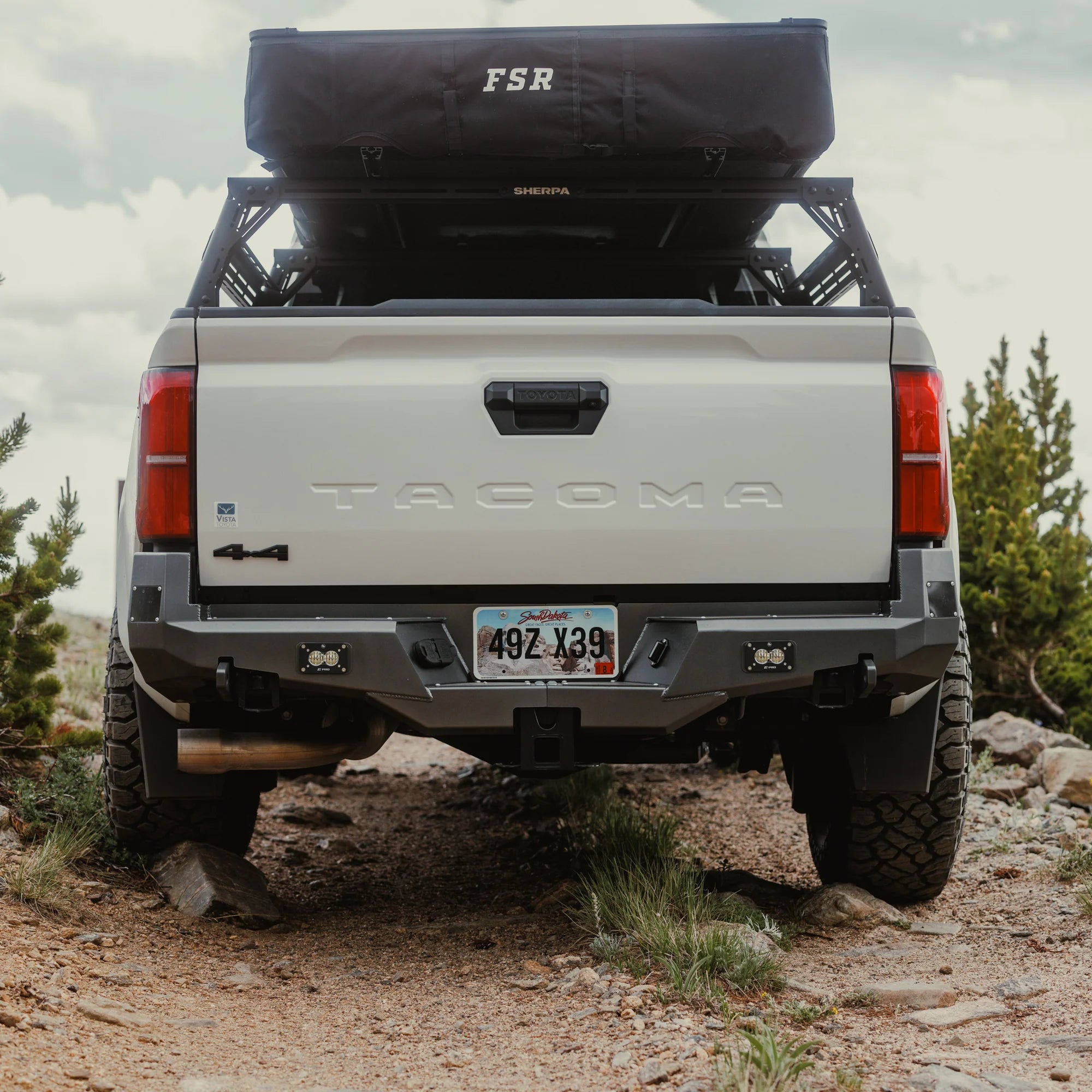 C4 Fabrication 2024+ Tacoma 4th Gen Overland Rear Bumper