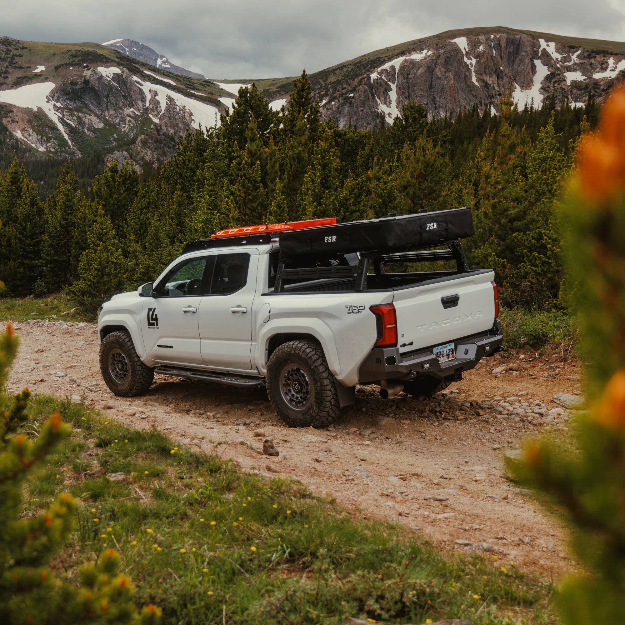 C4 Fabrication 2024+ Tacoma 4th Gen Overland Rear Bumper