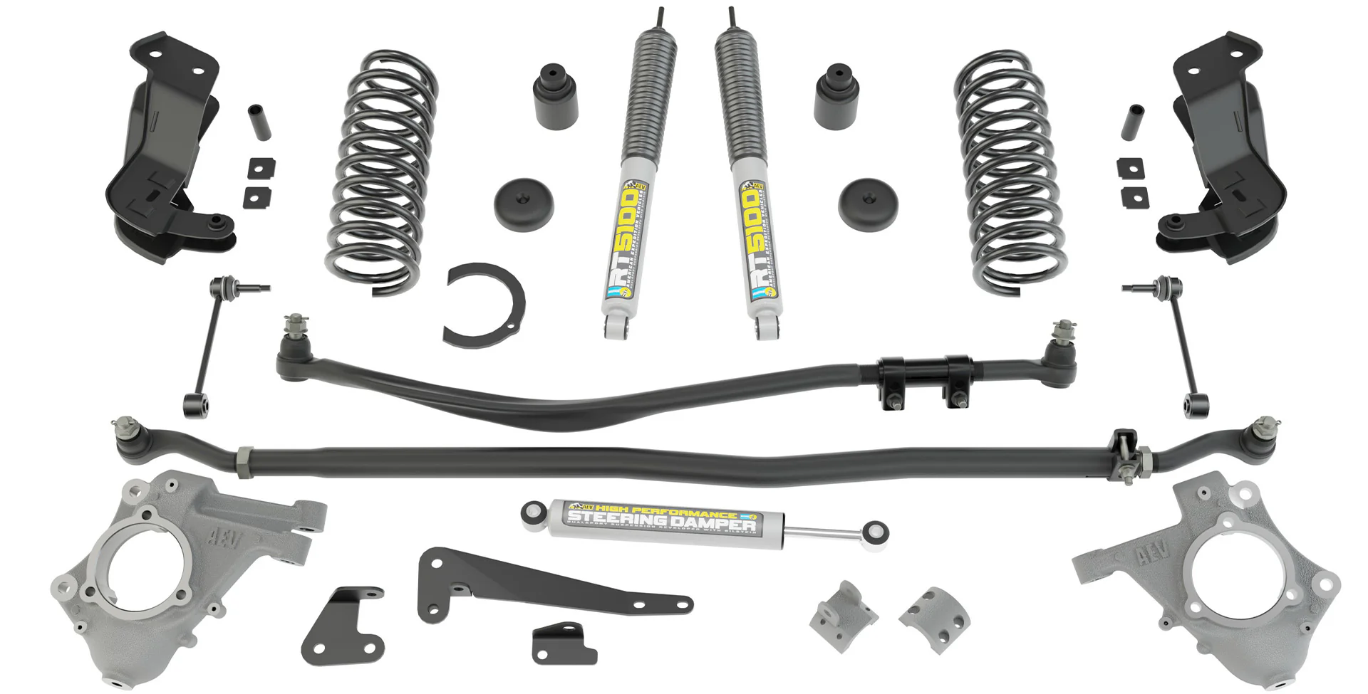 AEV 4" DualSport RT Suspension System For JL Wrangler 4 Door