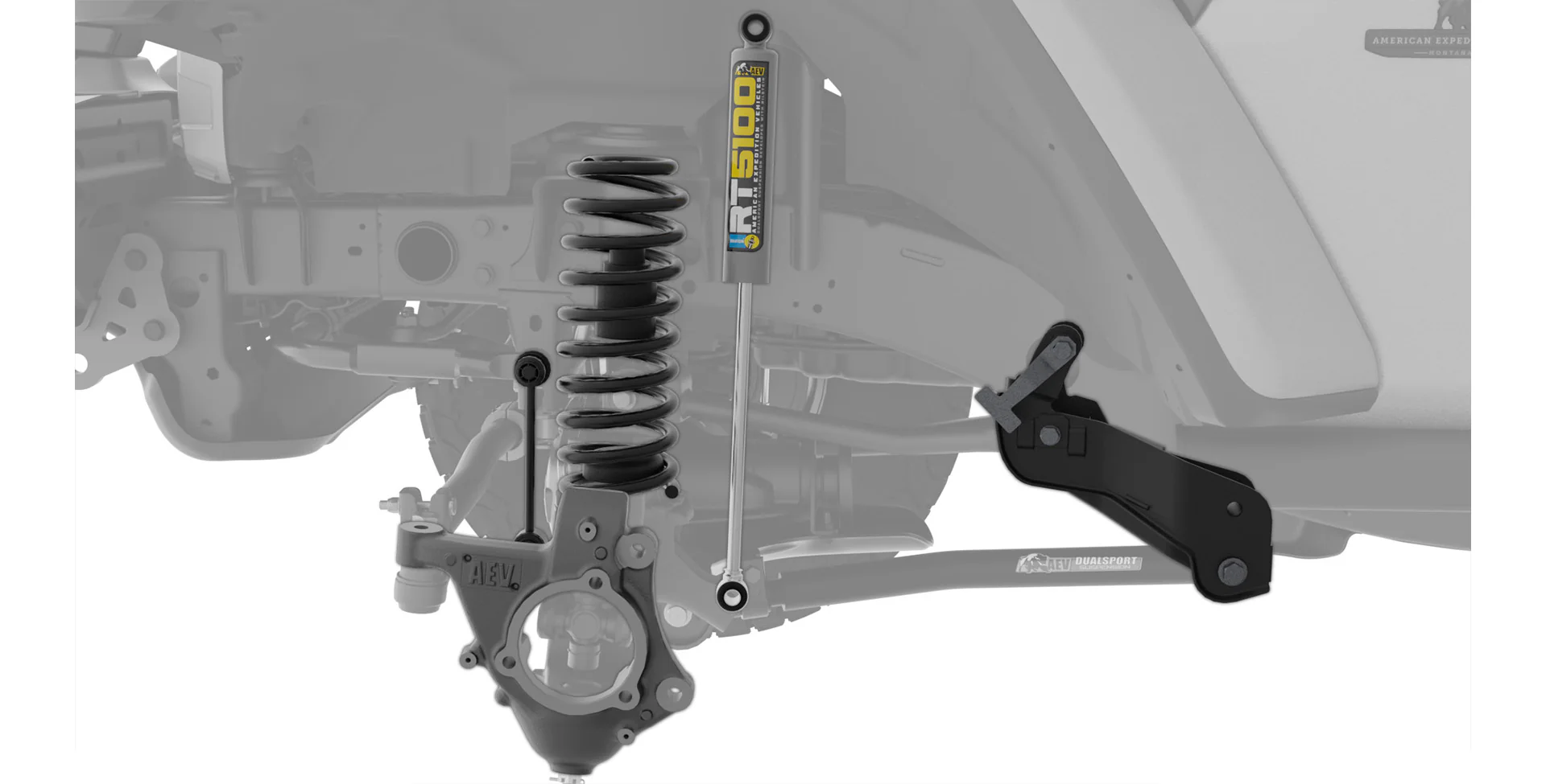 AEV 4" DualSport RT Suspension System For JL Wrangler 4 Door