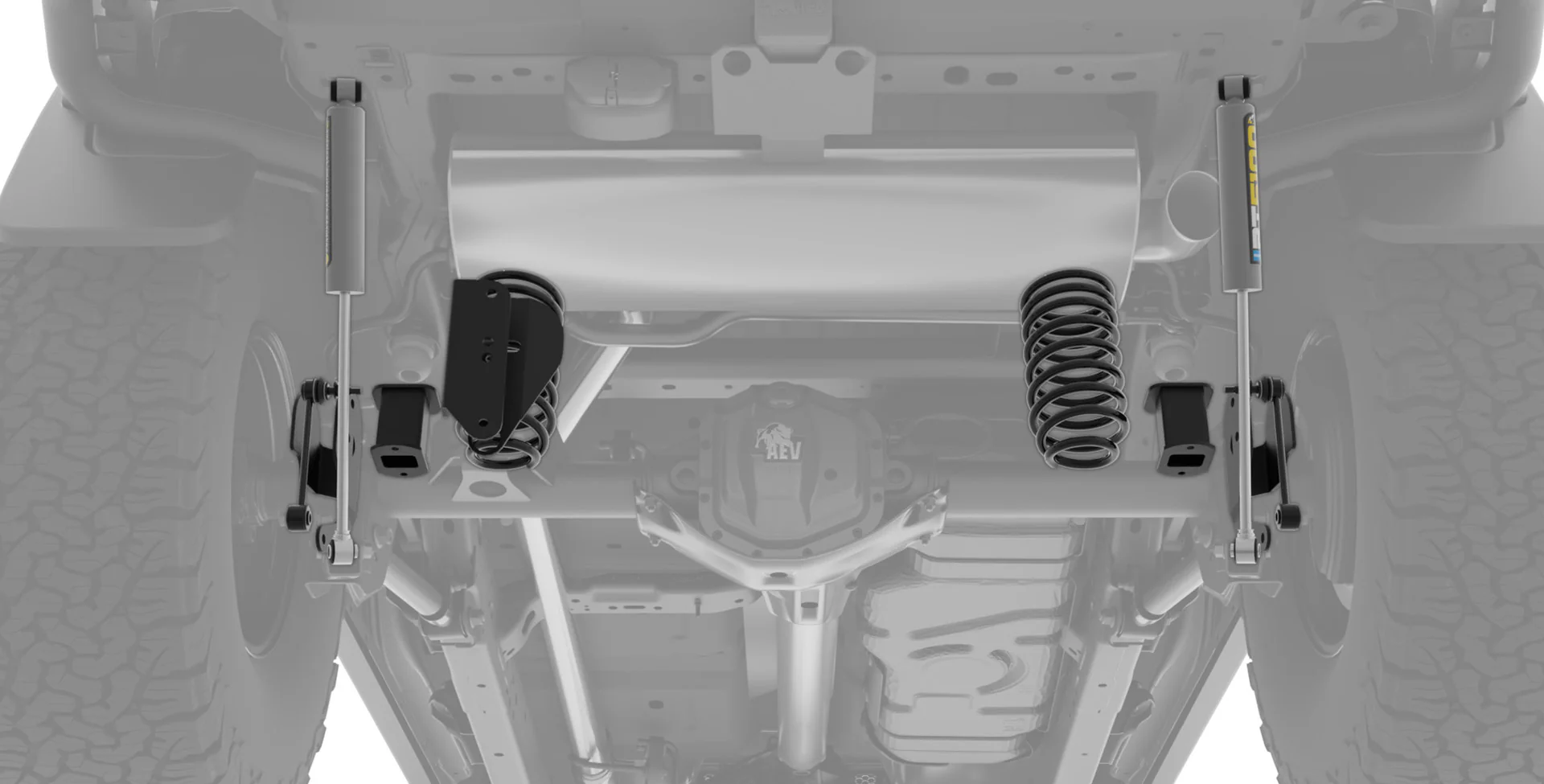AEV 4" DualSport RT Suspension System For JL Wrangler 4 Door