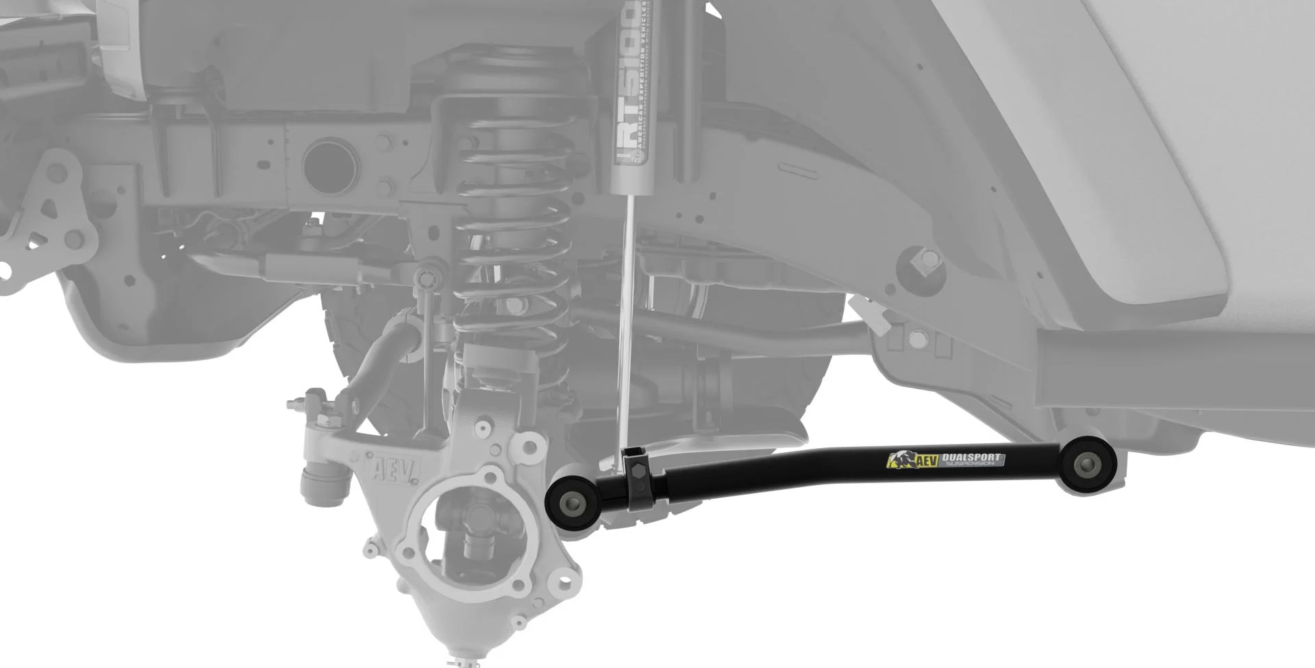 AEV Heavy Duty Adjustable Lower Control Arms for JL Wrangler and JT Gladiator