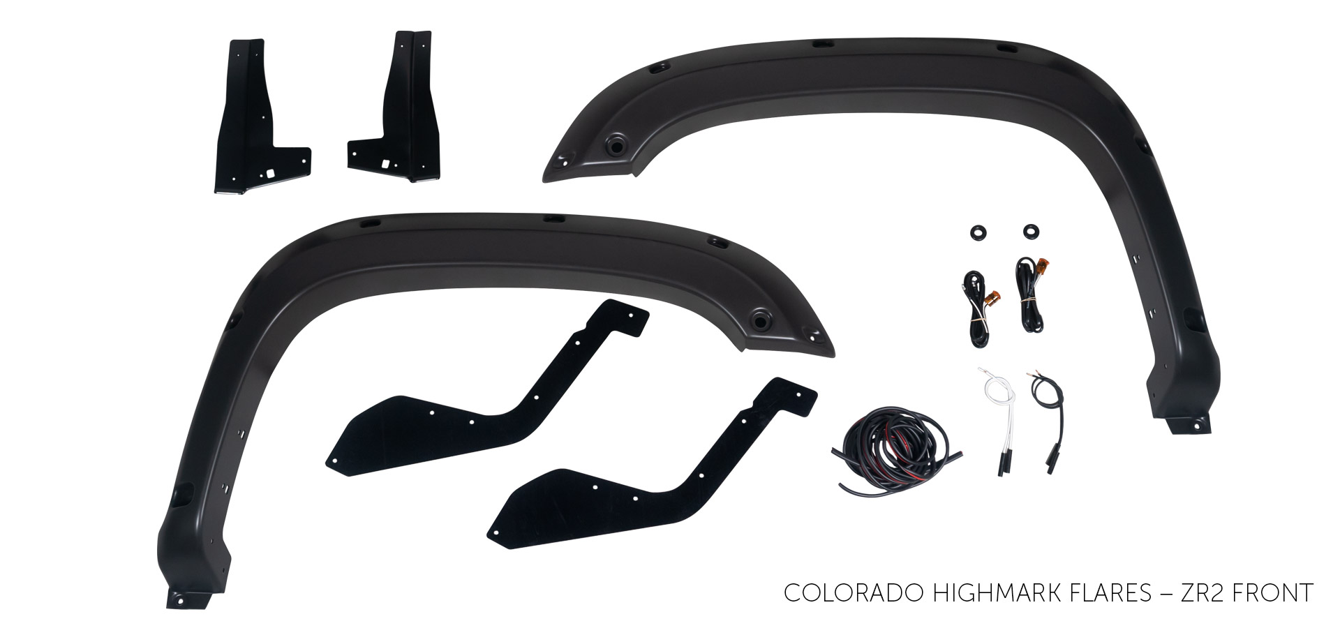 AEV HighMark Fender Flares For 2017-2022 Colorado ZR2/ZR2 Bison