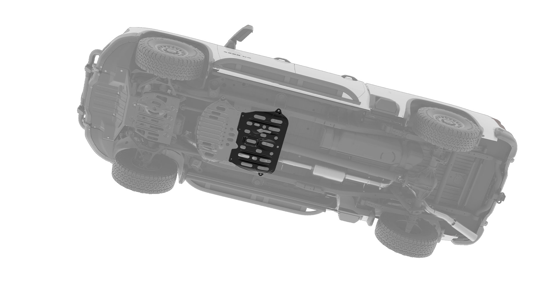 AEV Transfer Case Skid Plate For 2020+ Chevrolet Silverado/GMC Sierra HD