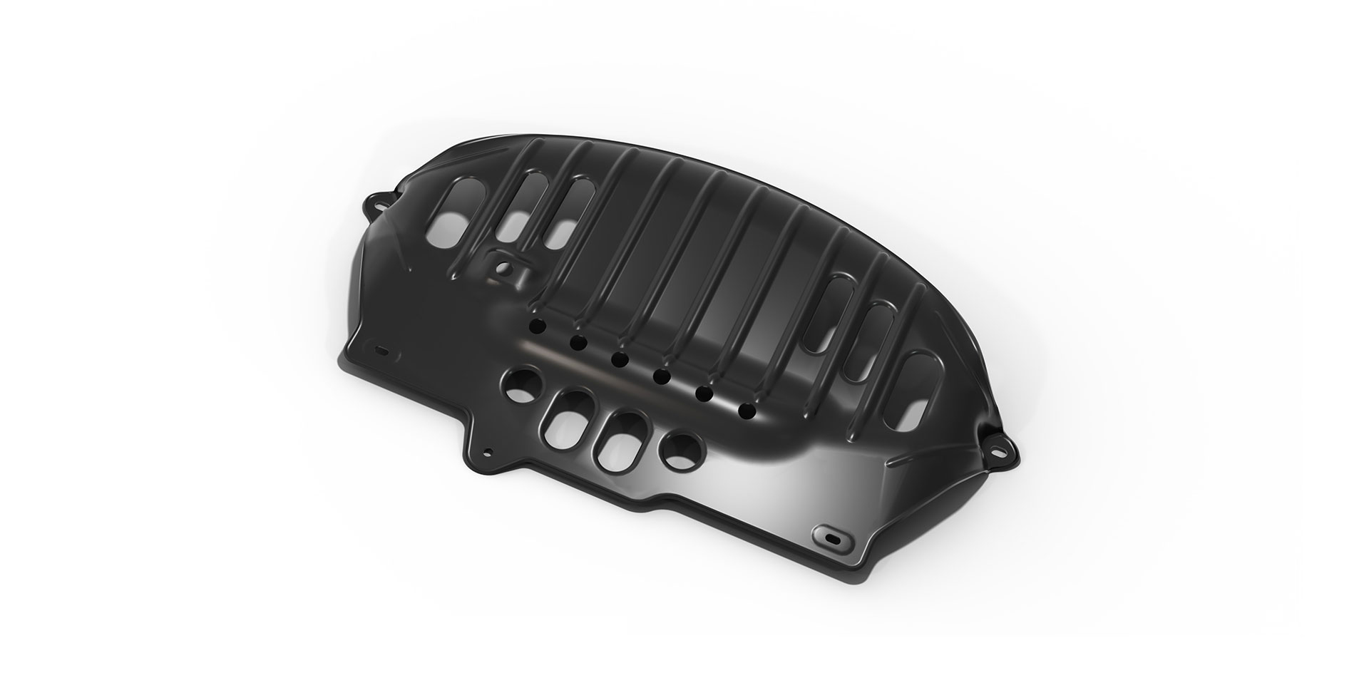 AEV Transmission/Exhaust Skid Plate For 2020+ Chevrolet Silverado/GMC Sierra HD
