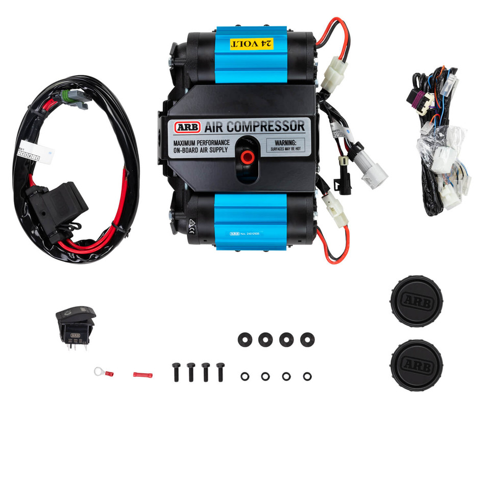 ARB Twin Motor Onboard 24V Air Compressor CKMTA24