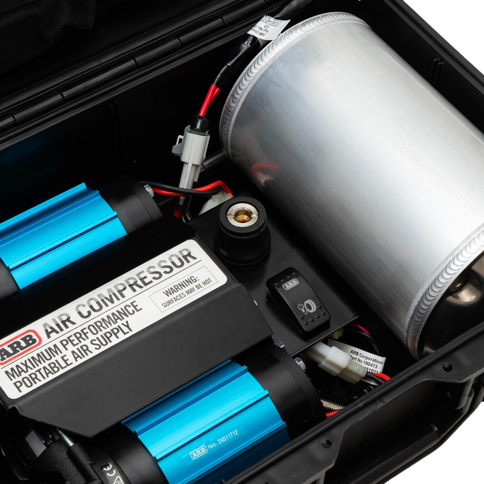 ARB Twin Motor Portable 12V Air Compressor CKMTP12