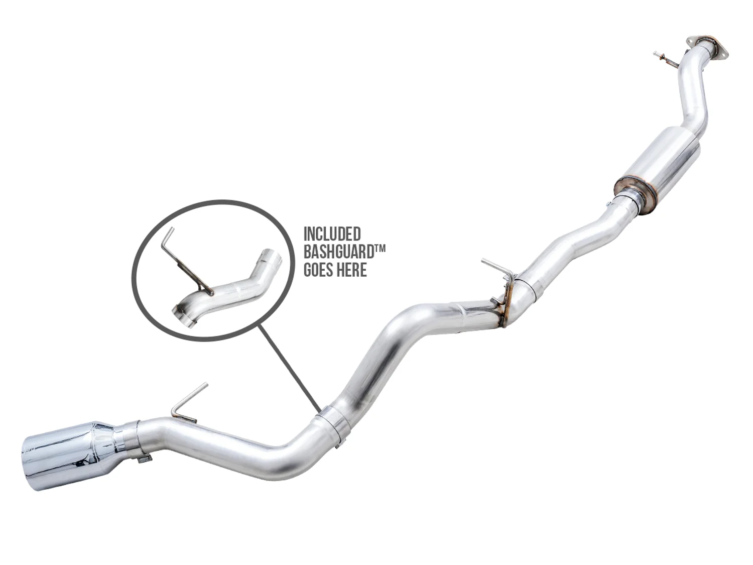 AWE 0FG Exhaust for 2021-2026 Ford Bronco