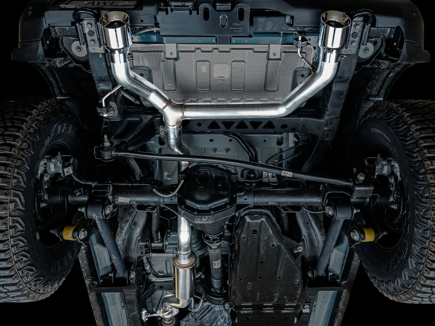 AWE 0FG Exhaust for 2021-2026 Ford Bronco
