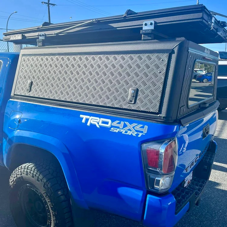 Alu-Cab 2016-2023 Toyota Tacoma Explorer Canopy | Tread Finish