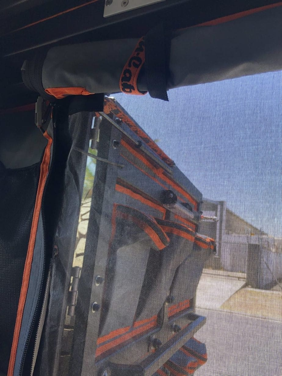 Alu-Cab Mid-Size Canopy Camper Rear Mozzie/Midge Net