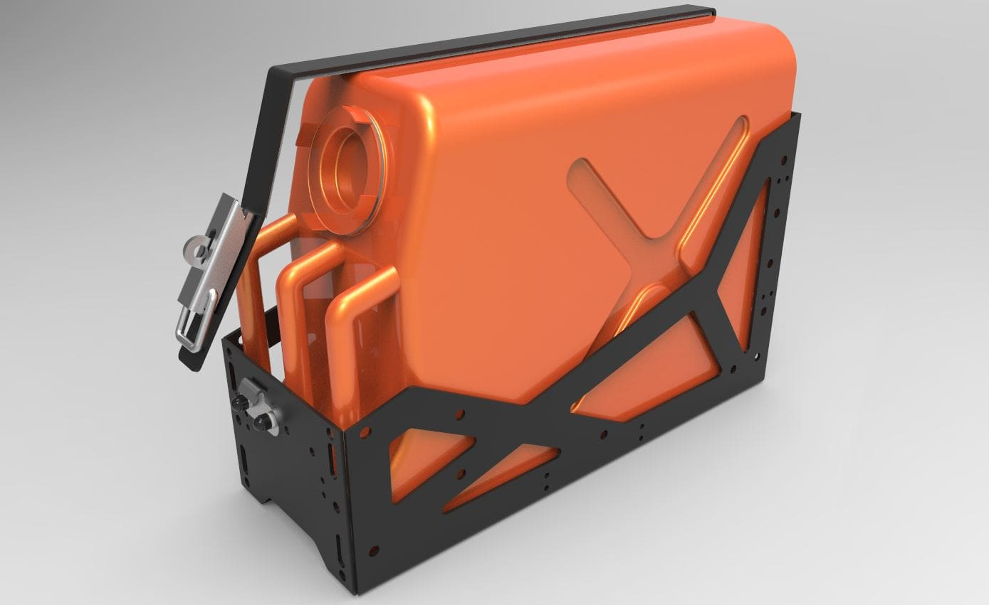 Alu-Cab Jerry Can Holder