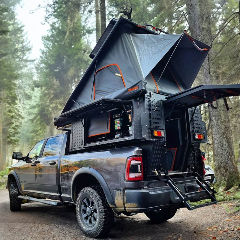 Alu-Cab Khaya 4 Sleeper Camper – KRAVE Automotive