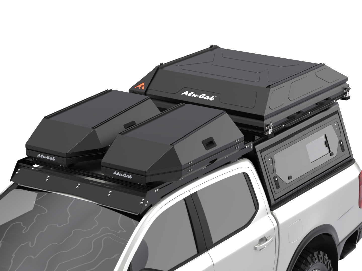 compact roof top tent Alu-Cab RT-2S Compact Rooftop Tent – KRAVE Automotive