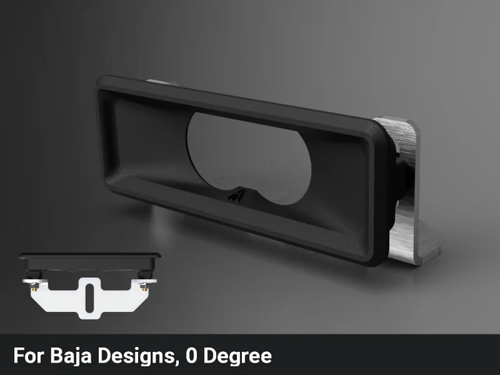 Aptomo Beacon+ Kit - Bumper Fog/Signal Light Mount for ARB Rectangular Style