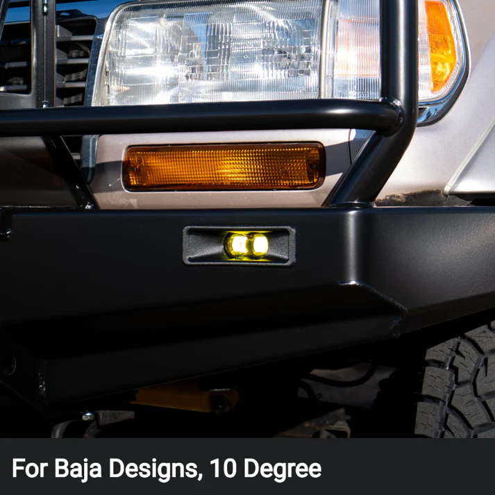 Aptomo Beacon+ Kit - Bumper Fog/Signal Light Mount for ARB Rectangular Style