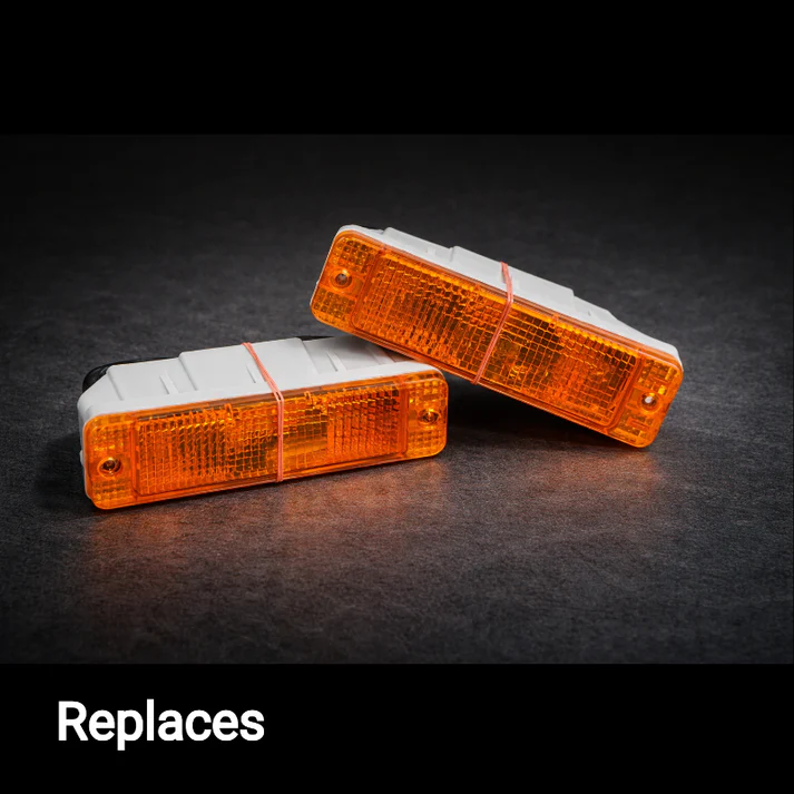 Aptomo Beacon+ Kit - Bumper Fog/Signal Light Mount for ARB Rectangular Style