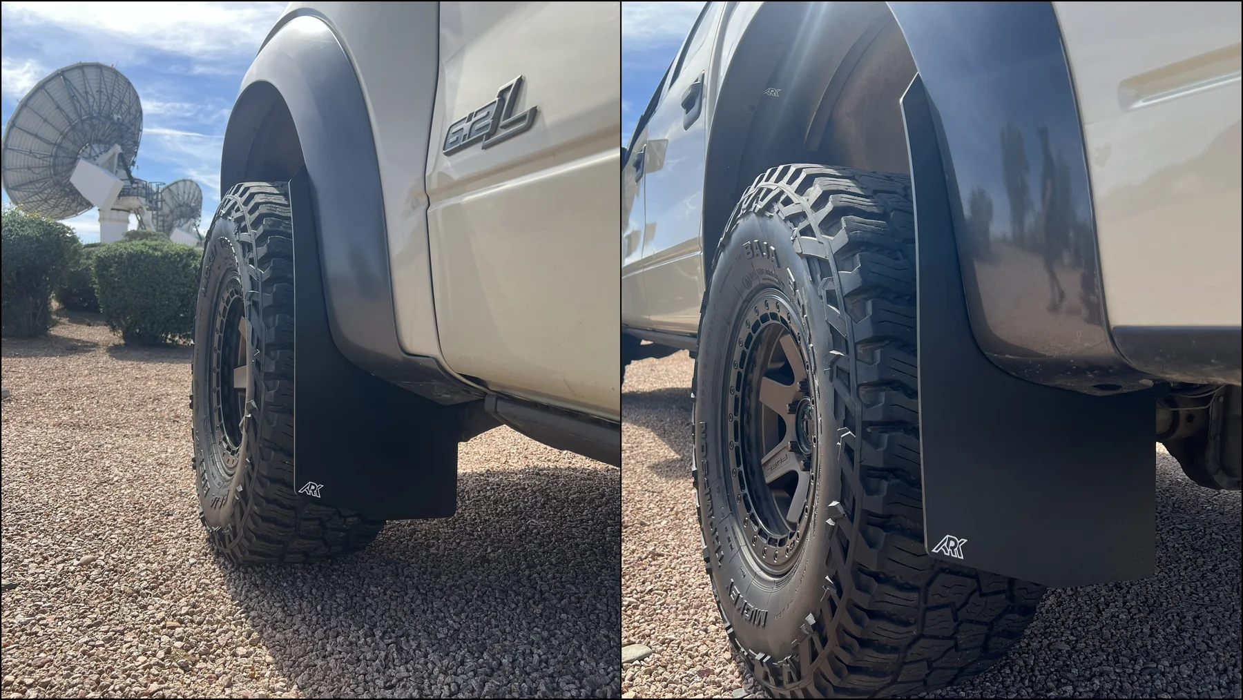 Ark 2010-2014 Ford Raptor TriXPoly Mudflaps