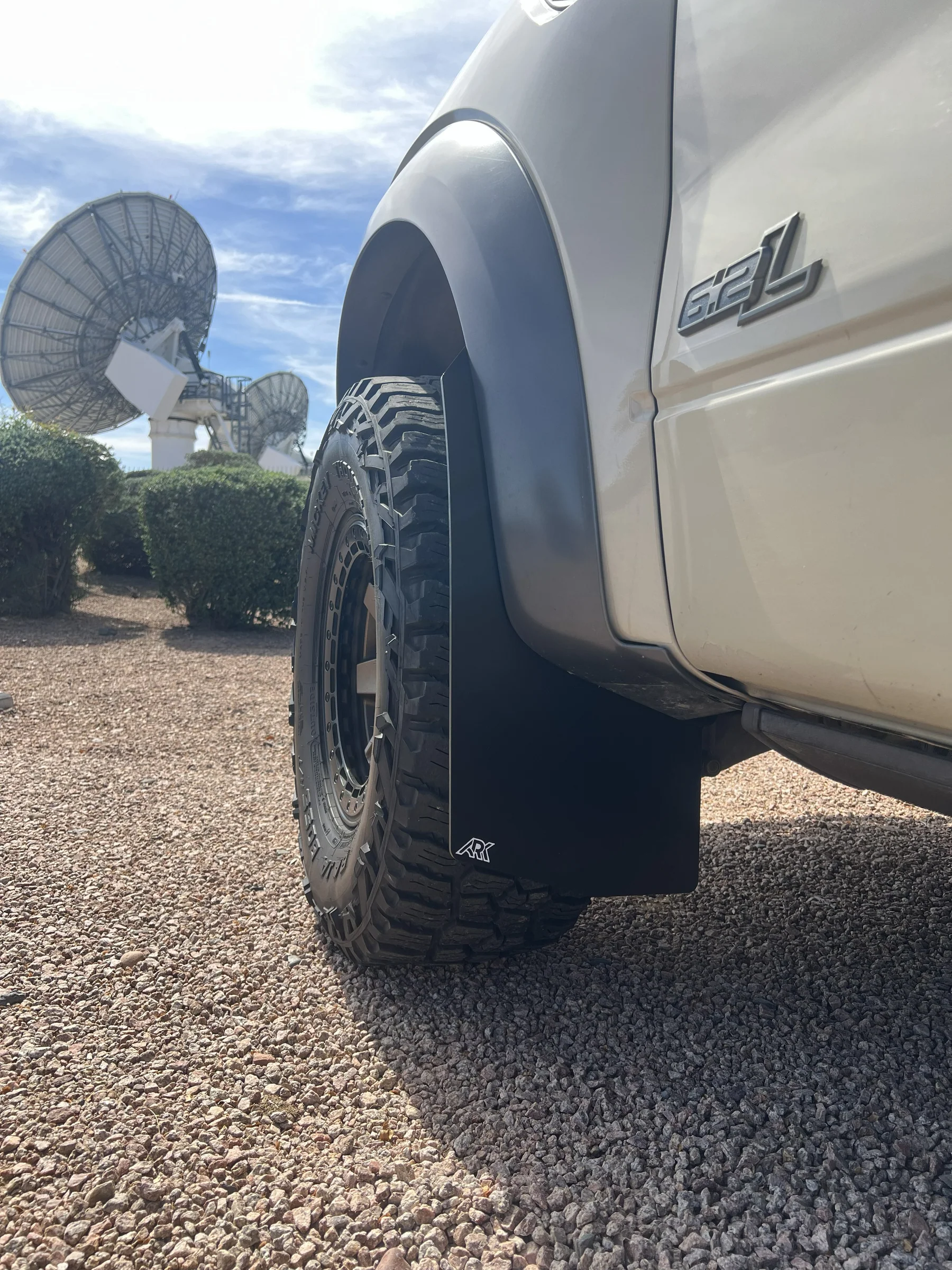 Ark 2010-2014 Ford Raptor TriXPoly MudflapsArk 2010-2014 Ford Raptor TriXPoly Mudflaps