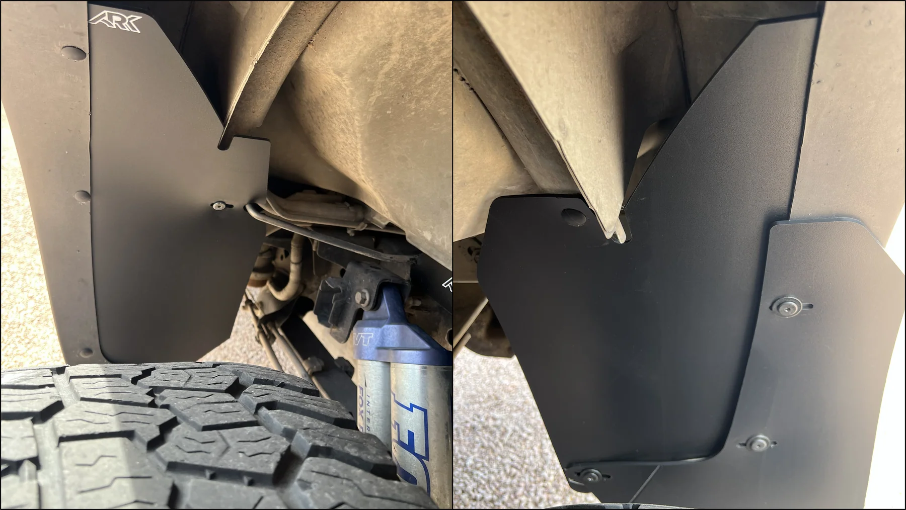 Ark 2010-2014 Ford Raptor TriXPoly Rear Gap Fillers
