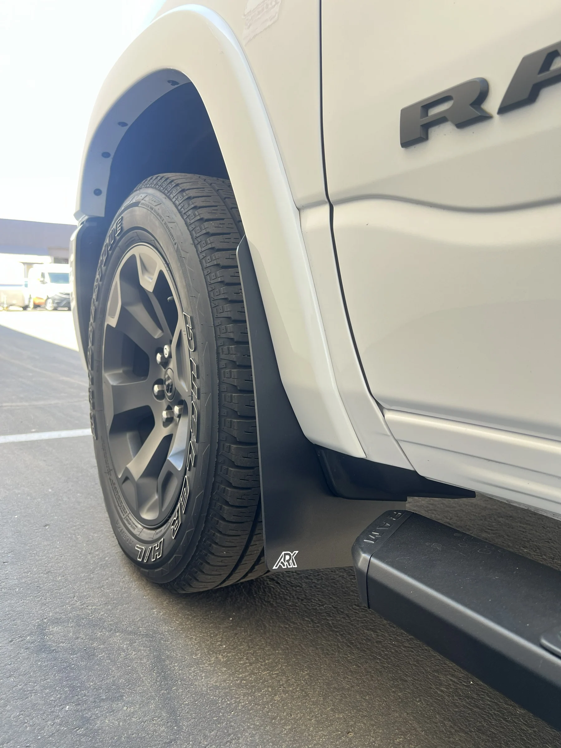 Ark 2019-2026 Dodge Ram 1500 TriXPoly Mid Mudflaps