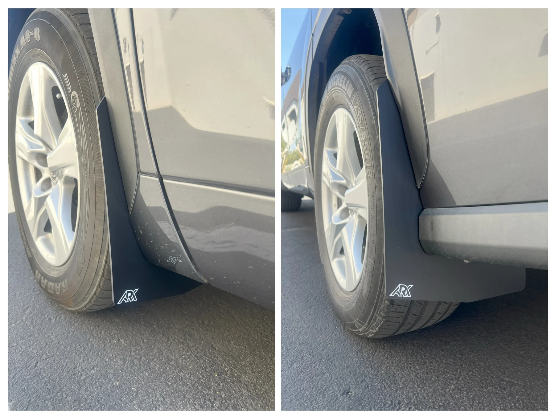 Ark 2020+ Toyota Highlander TriXPoly Mid Mudflaps
