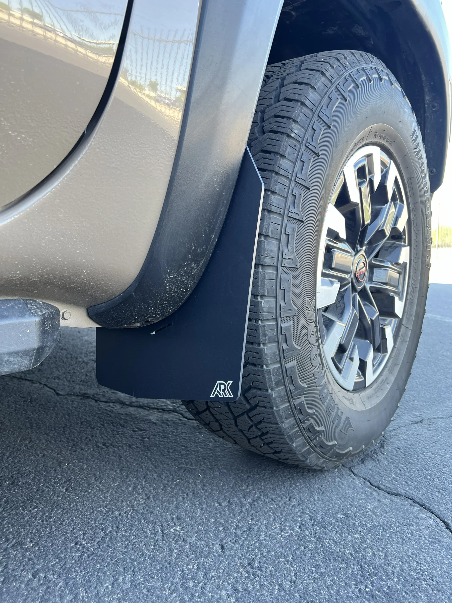 Ark 2022-2026 Nissan Frontier Pro4X TriXpoly Mid Mudflaps