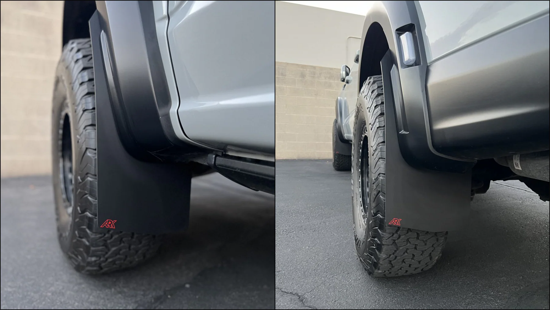 Ark 2023-2026 Ford Raptor R TriXPoly Mudflaps