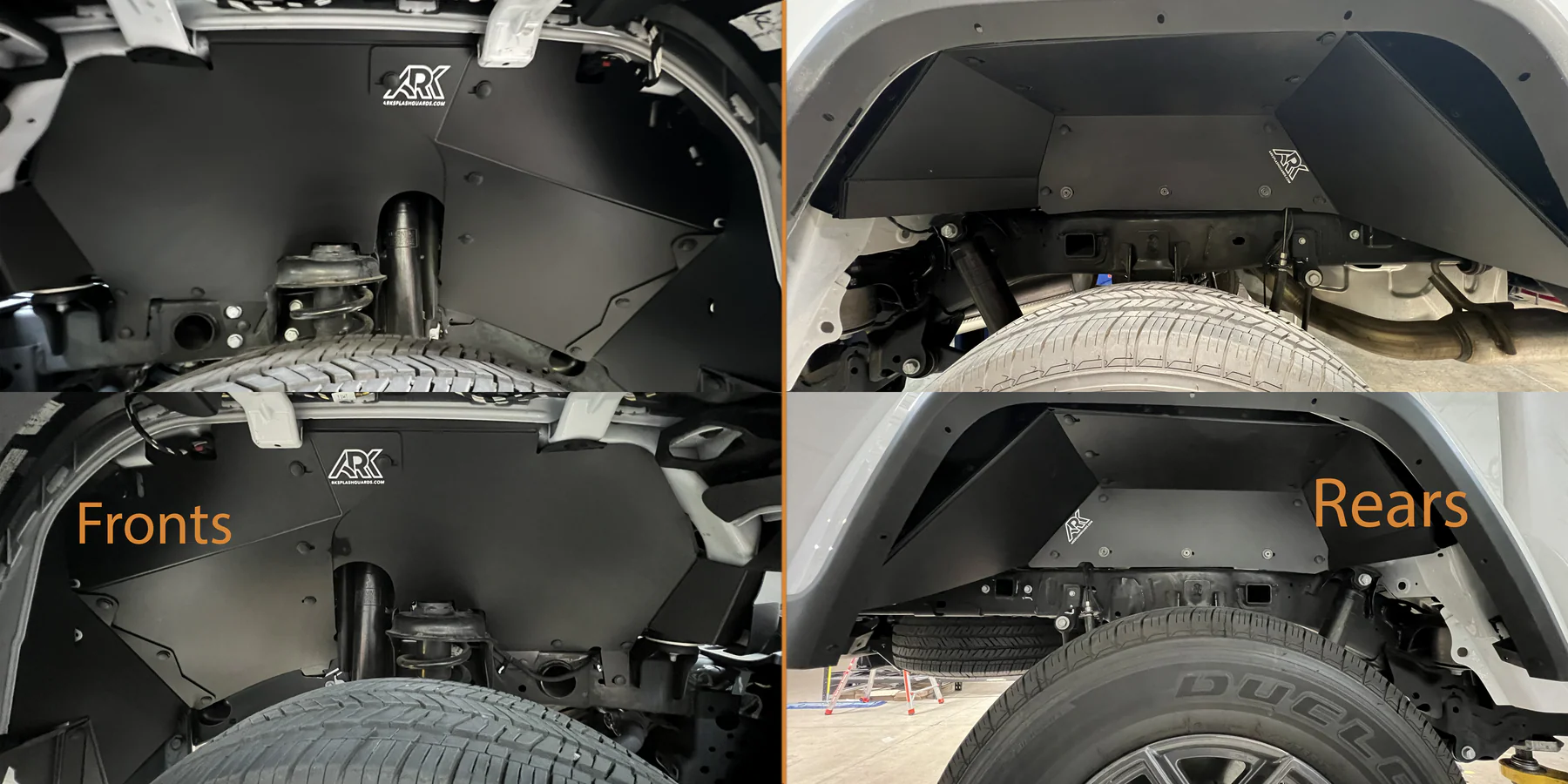 Ark 2023-2026 Jeep Gladiator JT Fender Liners