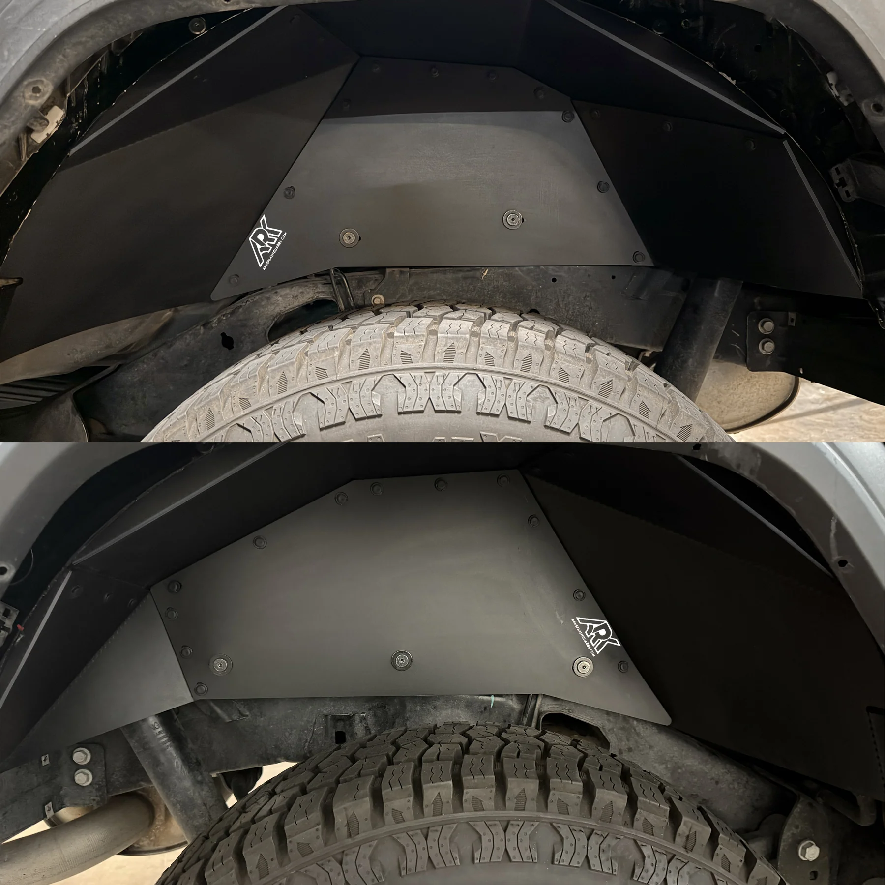 Ark 2023-2026 Jeep Wrangler JL Fender Liners