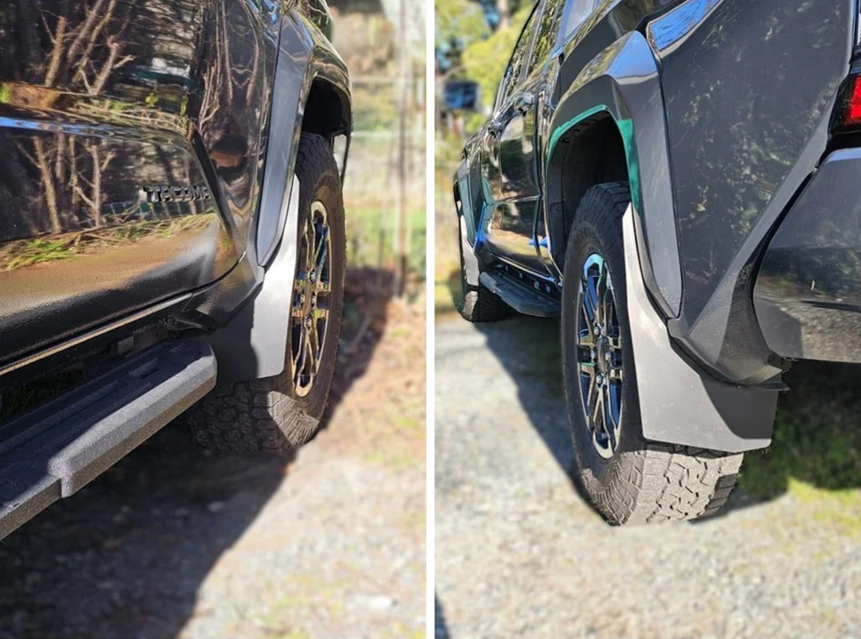 Ark 2024-2026 Toyota Tacoma TriXpoly Mid Mudflaps