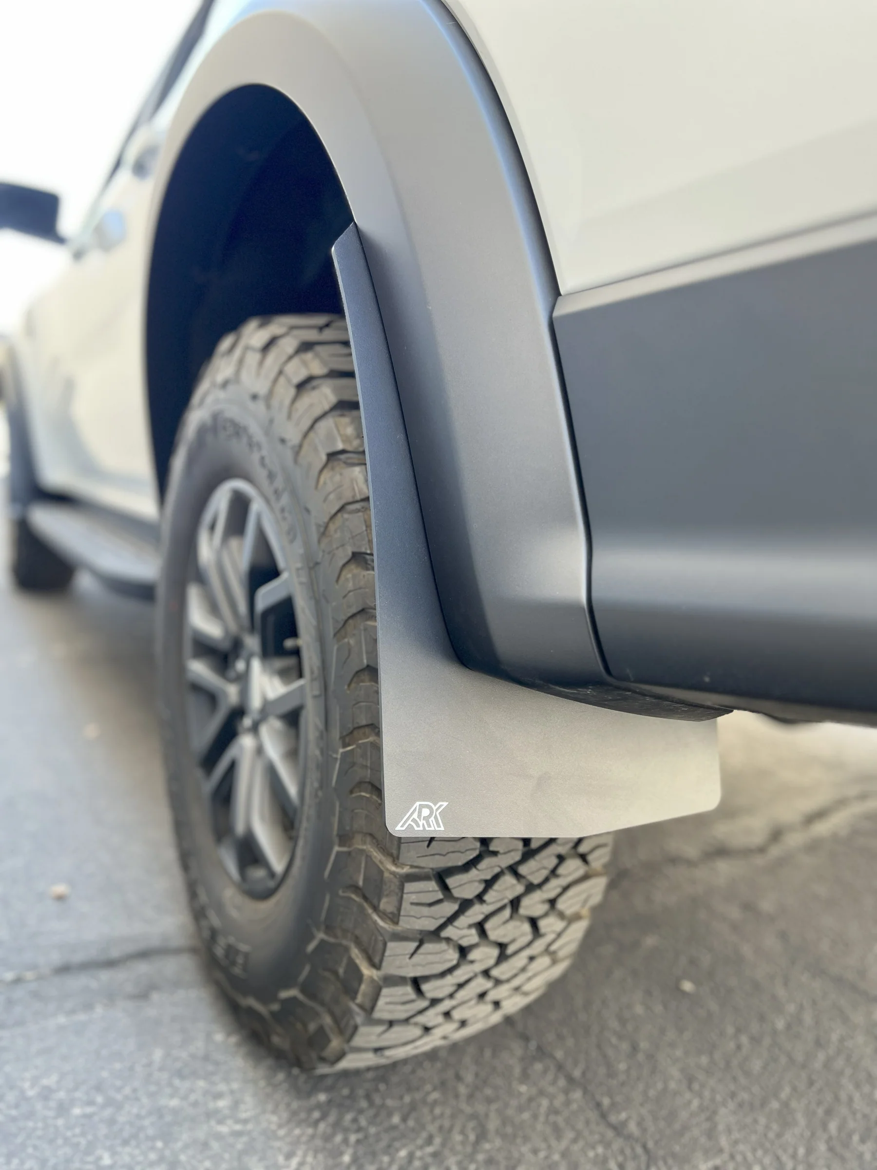 Ark 2024+ Ford Ranger Raptor TriXPoly Mid Mud Flaps