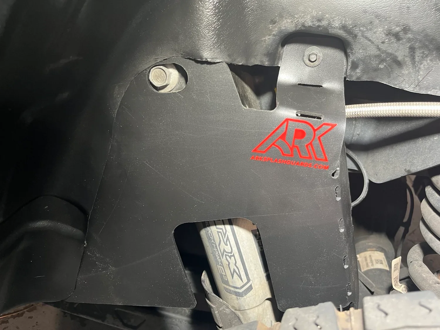 Ram Rho Front Strut Ark 2025+ Dodge Ram RHO Strut Protection Panel – KRAVE Automotive