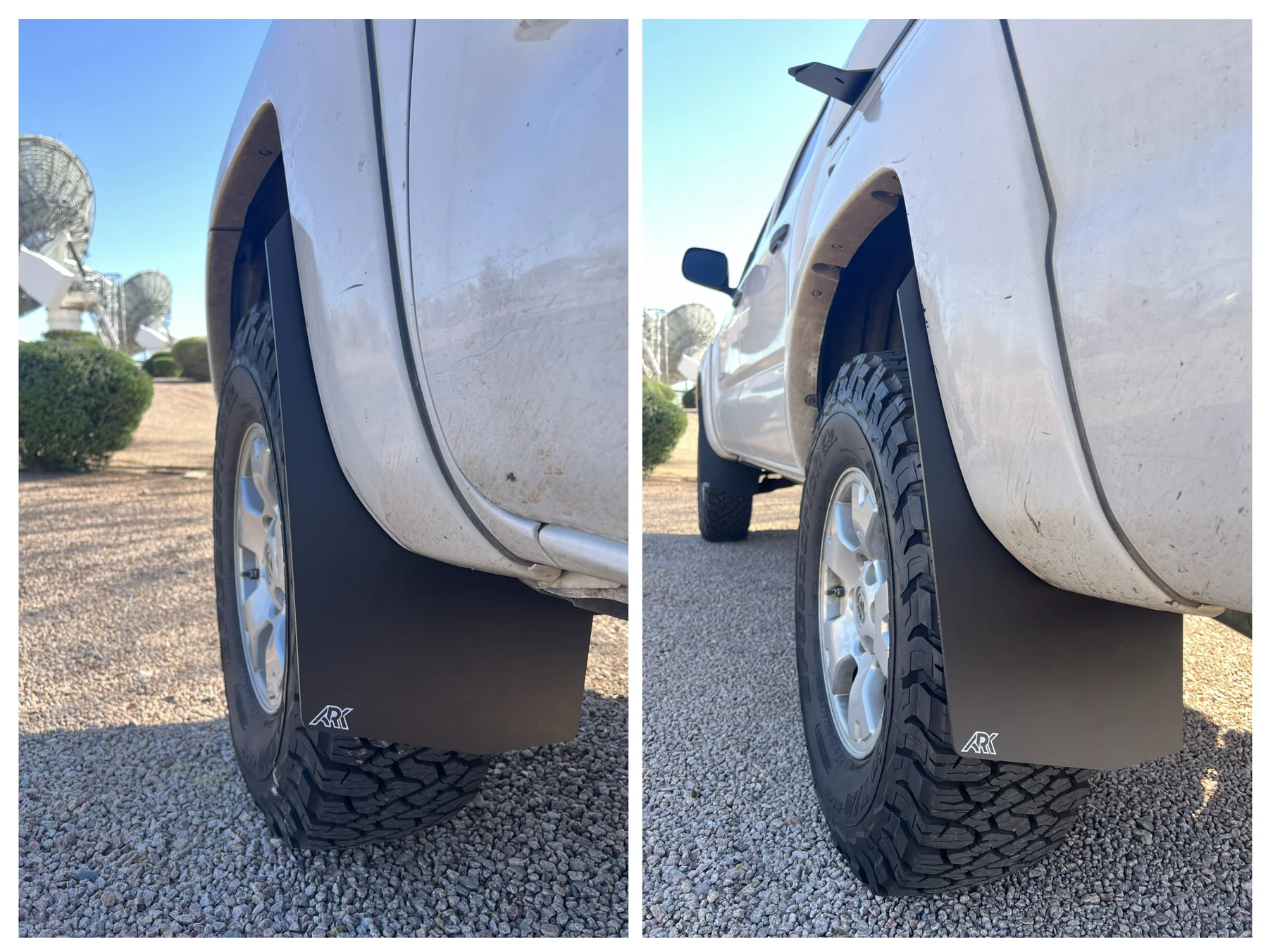 Ark 2nd Gen Toyota Tacoma TriXpoly Mud Flaps
