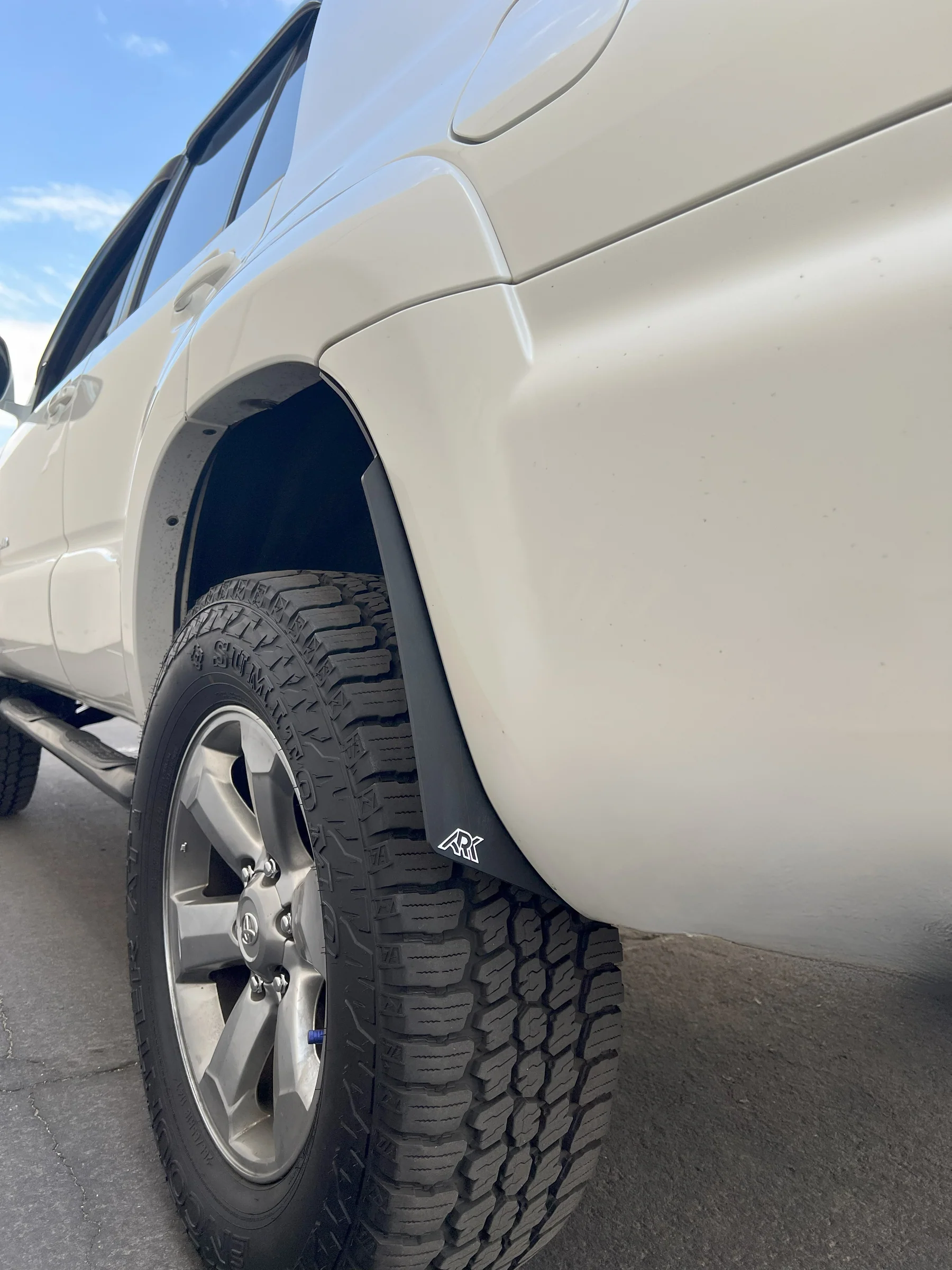 Ark 4th Gen 4Runner TriXPoly Micro Flare Mud Flap Deletes