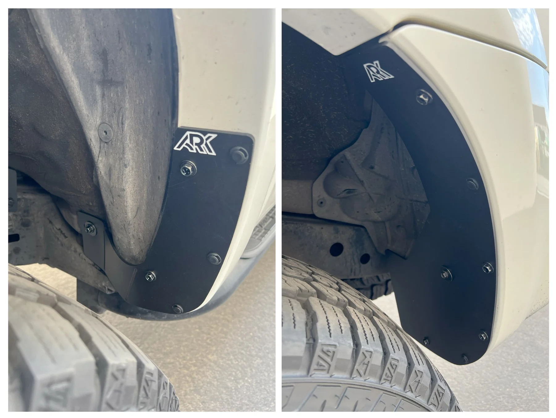 Ark 4th Gen 4Runner TriXPoly Mudflap Deletes