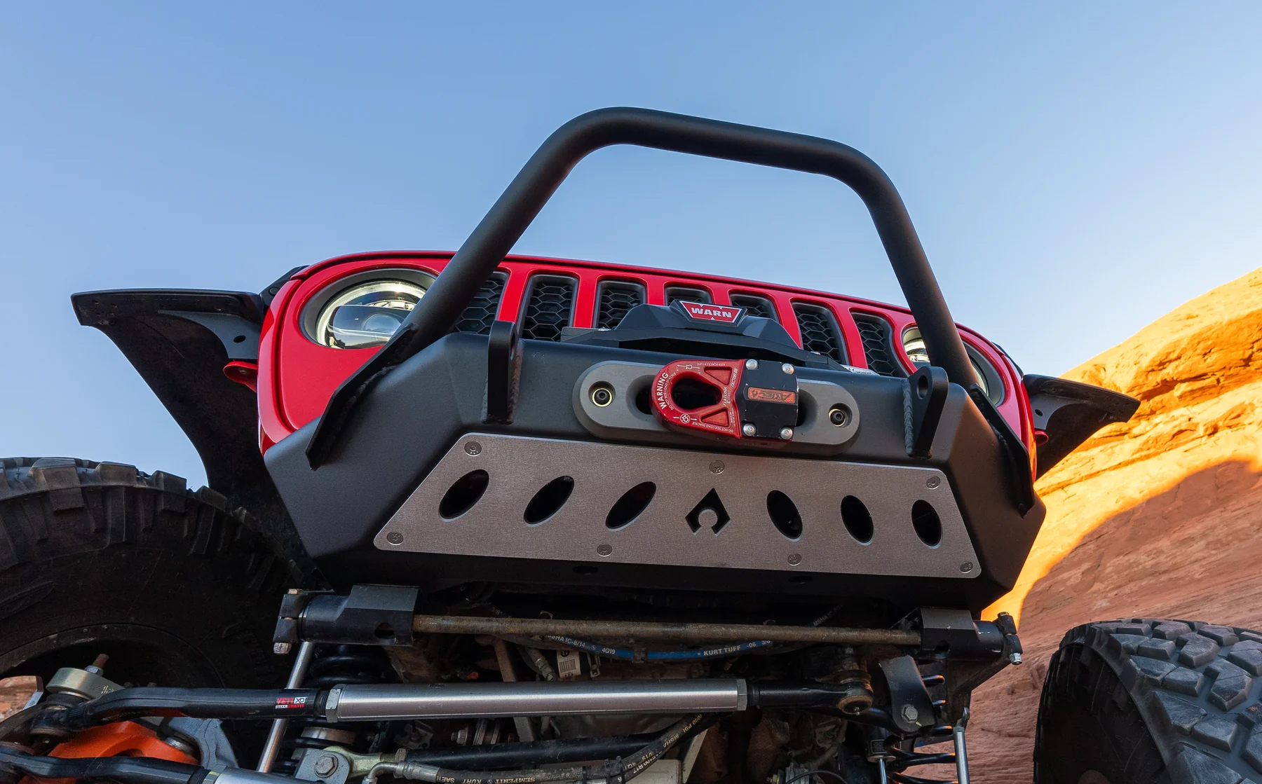 Artec Industries JK/JL/JT High Clearance Front Bumper With Hoop