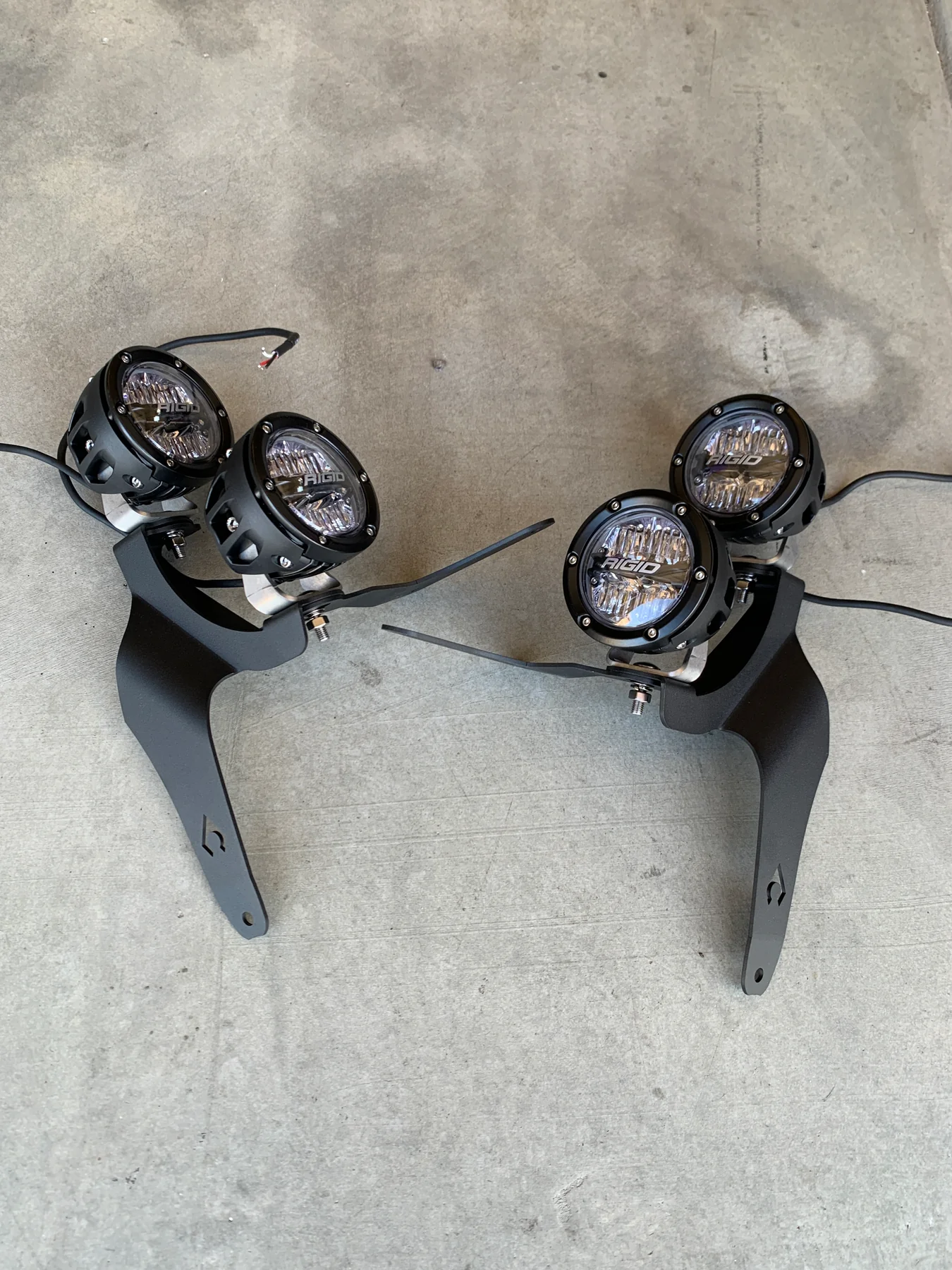 Artec Industries JL-JT 392 Mojave A-Pillar Dual Surface Light Mount