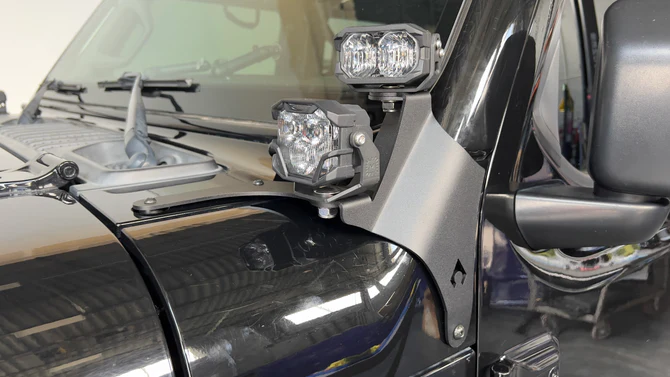 Artec Industries JL-JT A-Pillar Dual Surface Light Mount