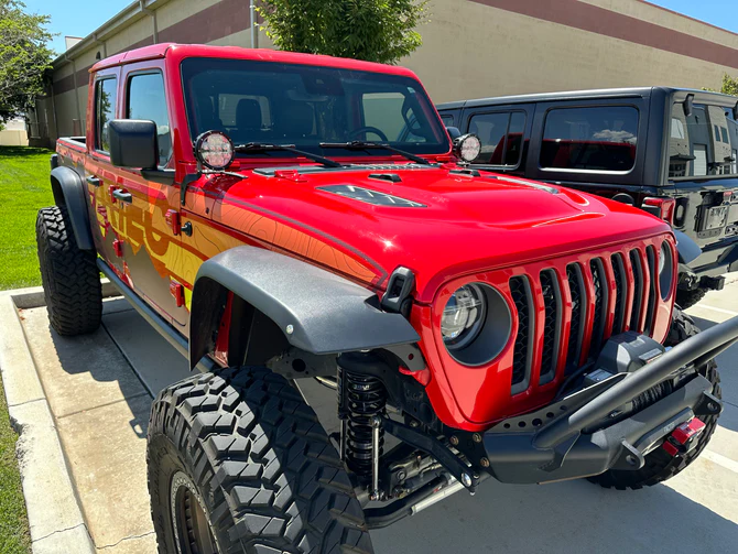 Artec Industries JL-JT A-Pillar Single Surface Light Mount